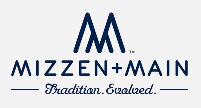 Mizzen + Main logo - tradition. evolved.
